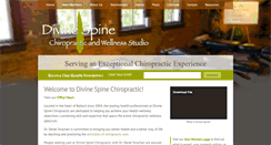 Desktop Screenshot of divinespine.net